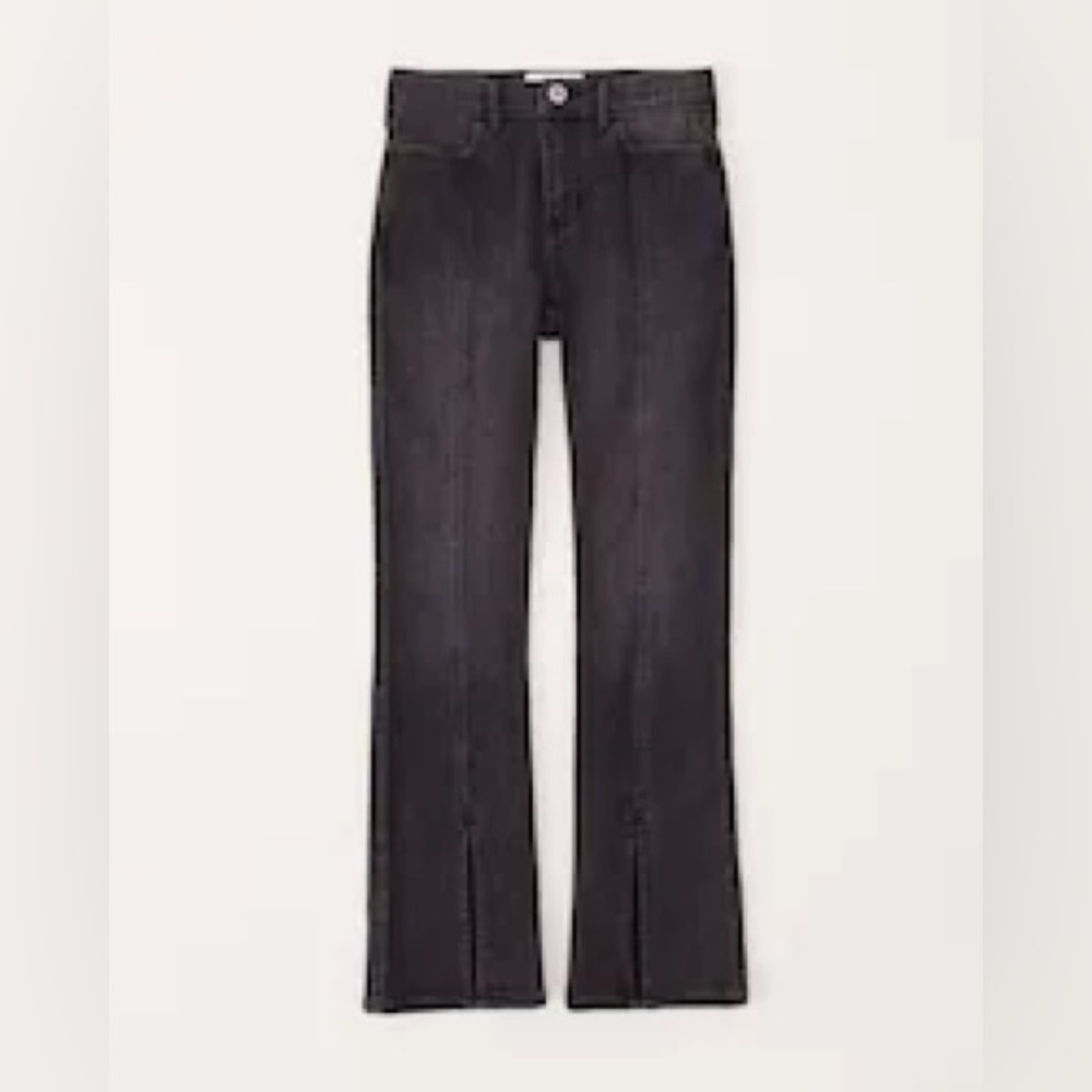 Abercrombie girls High rise flare jean 11/12 long NWT